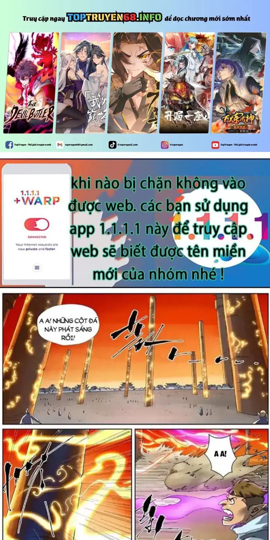 Yêu Thần Ký Chap 618 - Next Chap 619