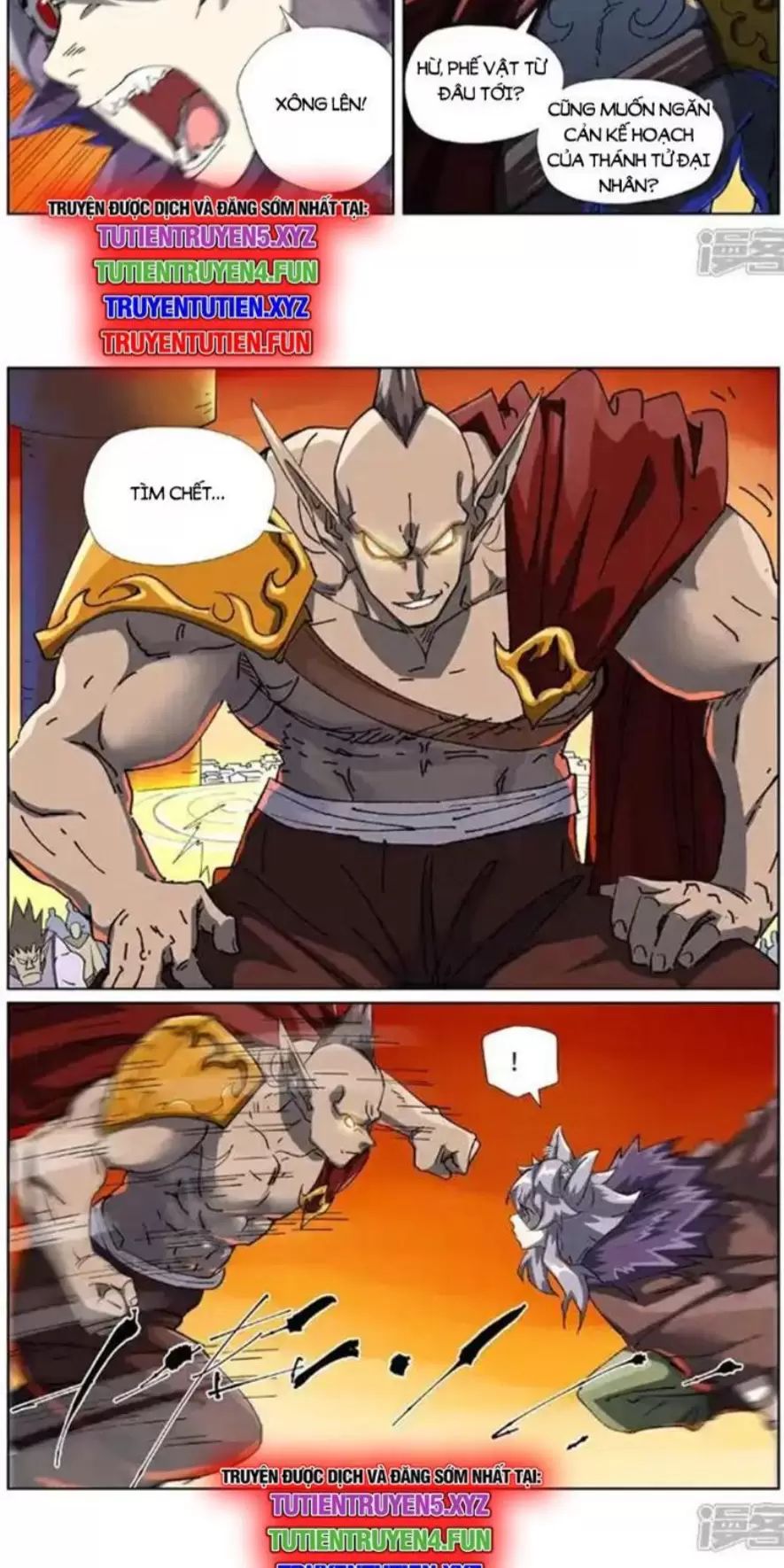 Yêu Thần Ký Chap 618 - Next Chap 619