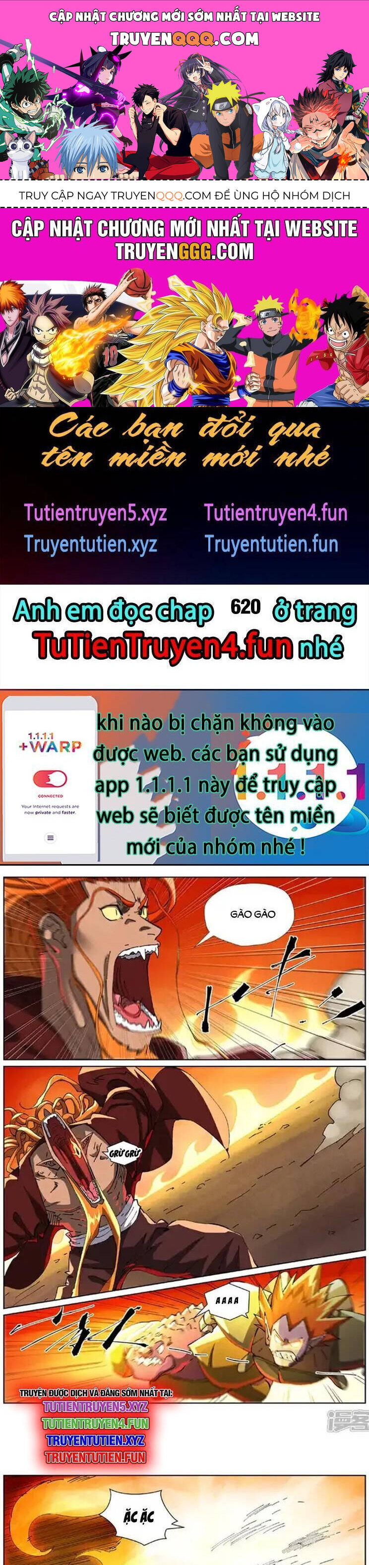Yêu Thần Ký Chap 619 - Next Chap 620