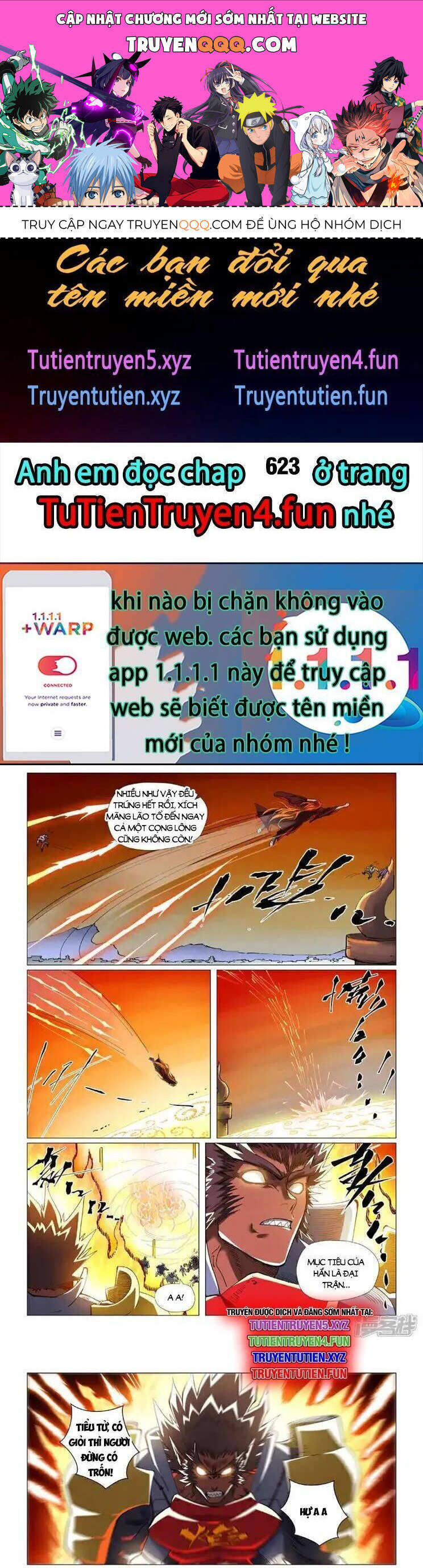 Yêu Thần Ký Chap 622 - Next Chap 623