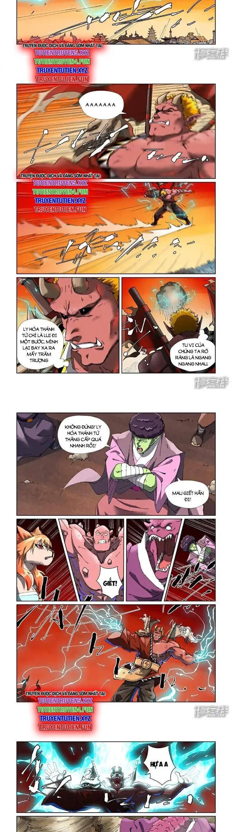 Yêu Thần Ký Chap 622 - Next Chap 623