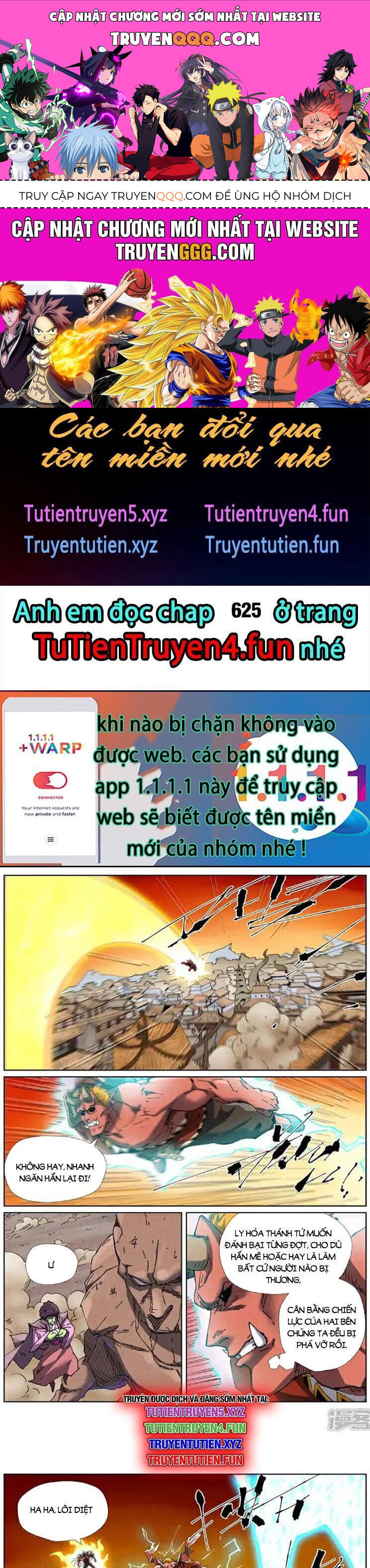 Yêu Thần Ký Chap 624 - Next Chap 625