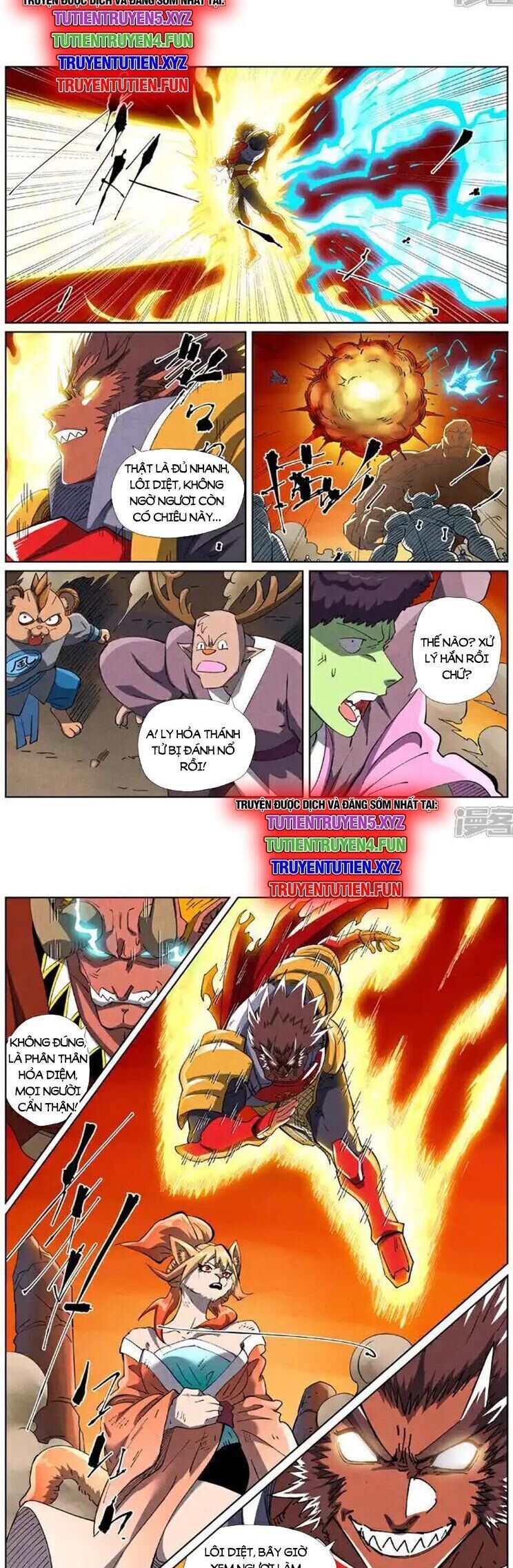 Yêu Thần Ký Chap 624 - Next Chap 625