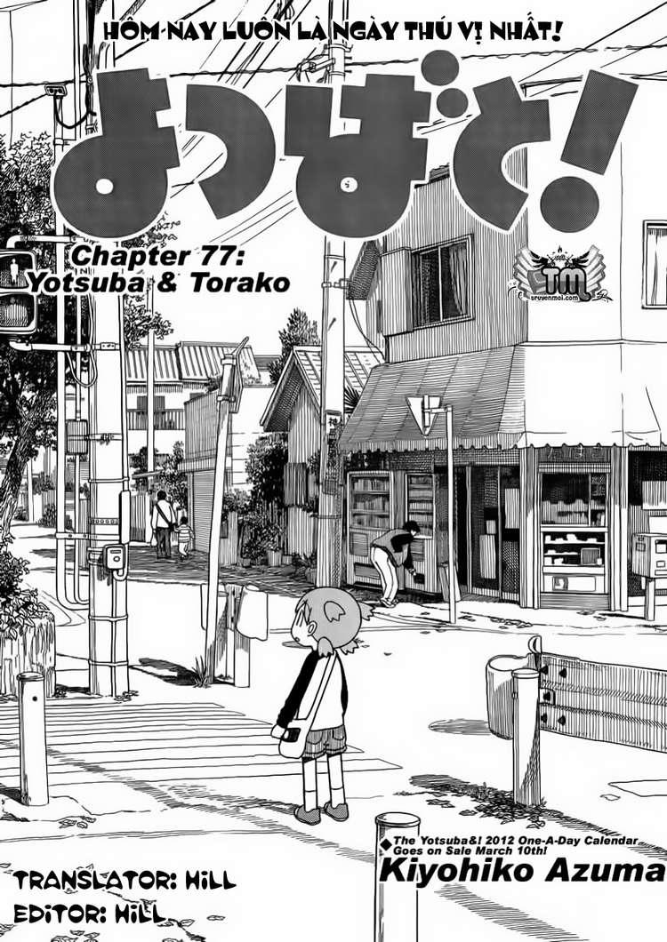Yotsubato! Chap 77 - Next Chap 78