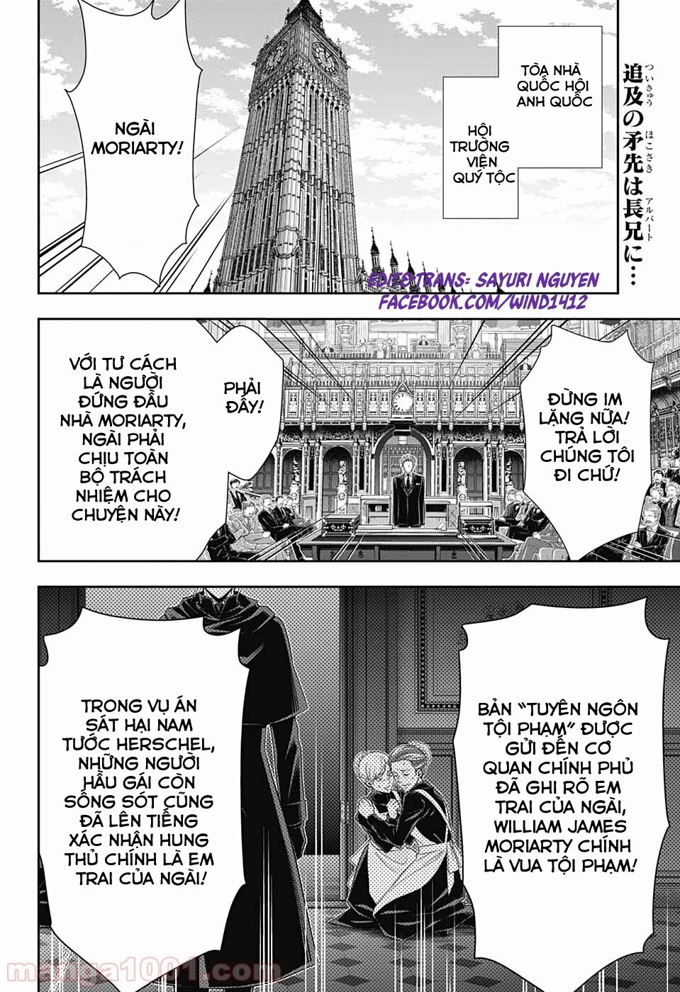 Yukoku No Moriarty Chap 49 - Next Chap 50