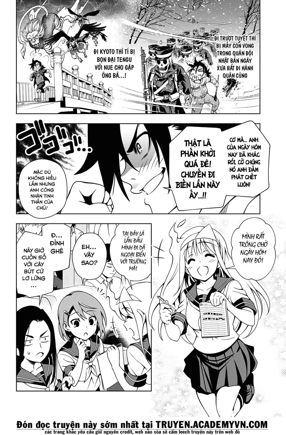 Yuragi-Sou No Yuuna-San Chap 24 - Next Chap 25