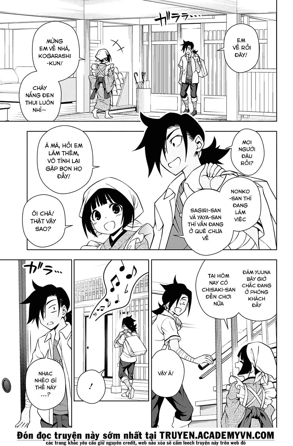 Yuragi-Sou No Yuuna-San Chap 36 - Next Chap 37