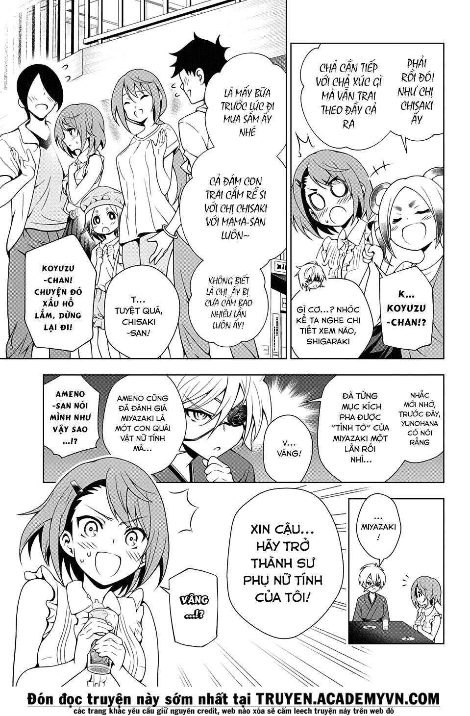 Yuragi-Sou No Yuuna-San Chap 36 - Next Chap 37