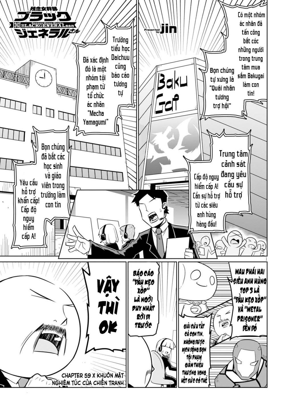 Zannen Jokanbu Black General-San Chap 59 - Next Chap 60