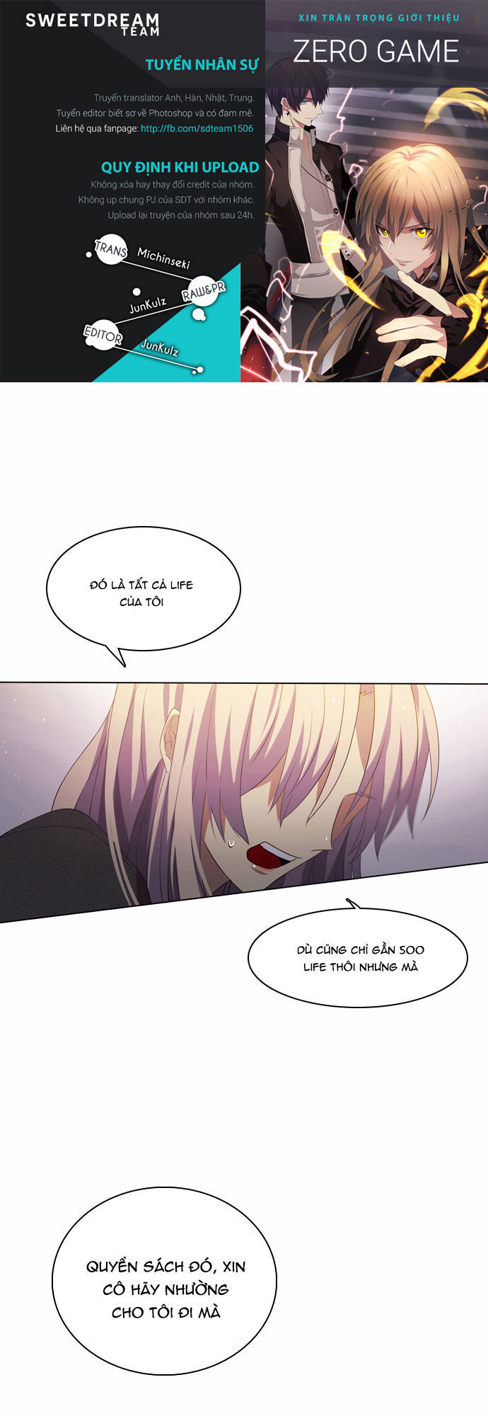 Zero Game Chap 10 - Next Chap 11
