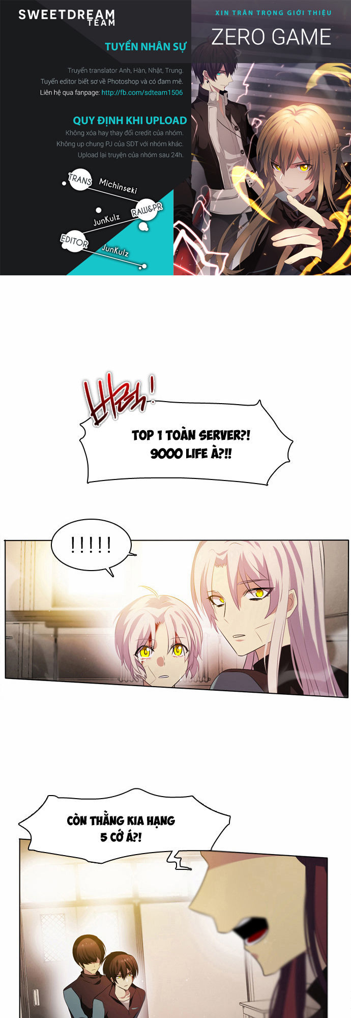 Zero Game Chap 11 - Next Chap 12