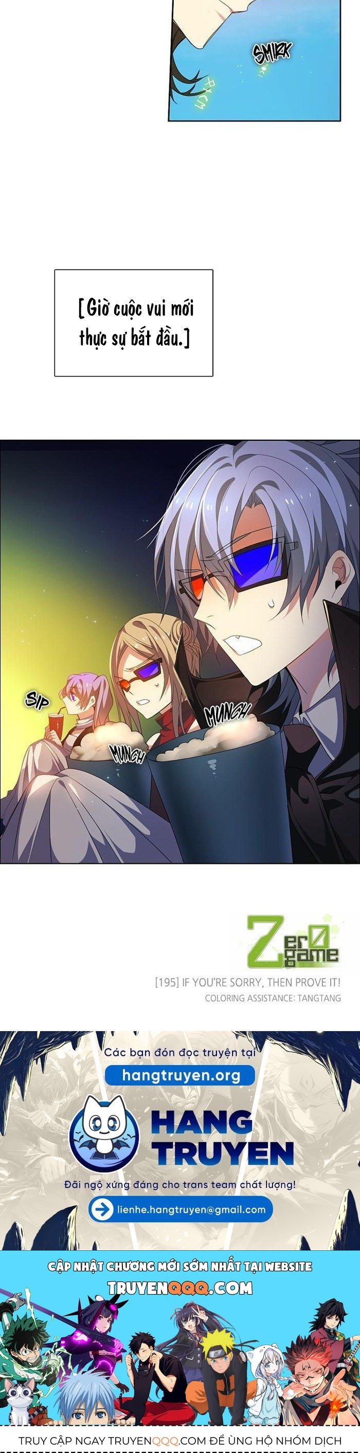 Zero Game Chap 195 - Next Chap 196