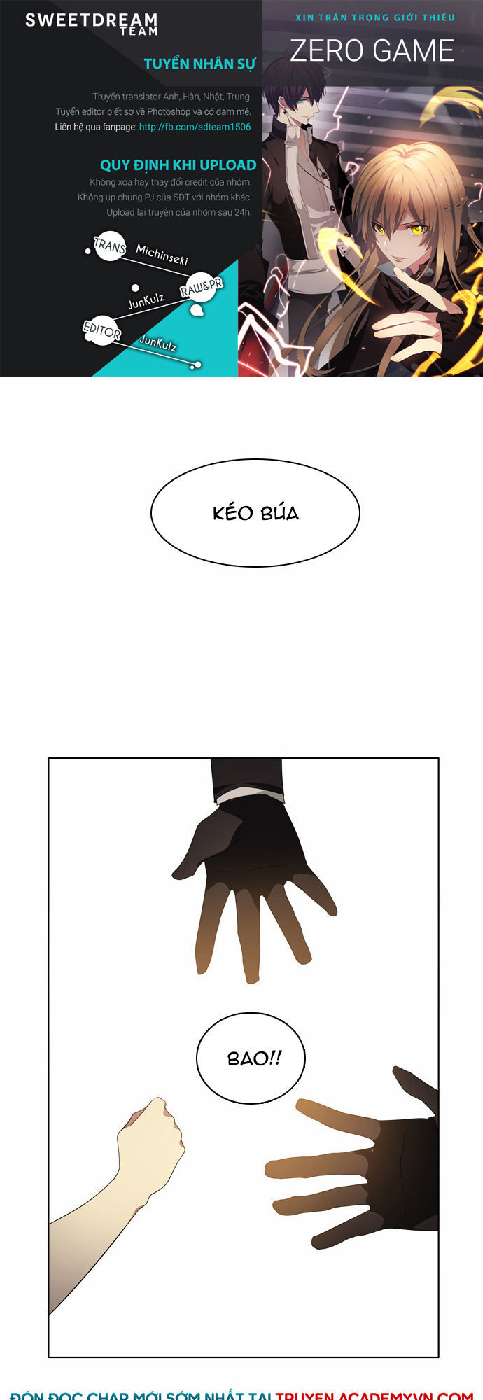 Zero Game Chap 21 - Next Chap 22