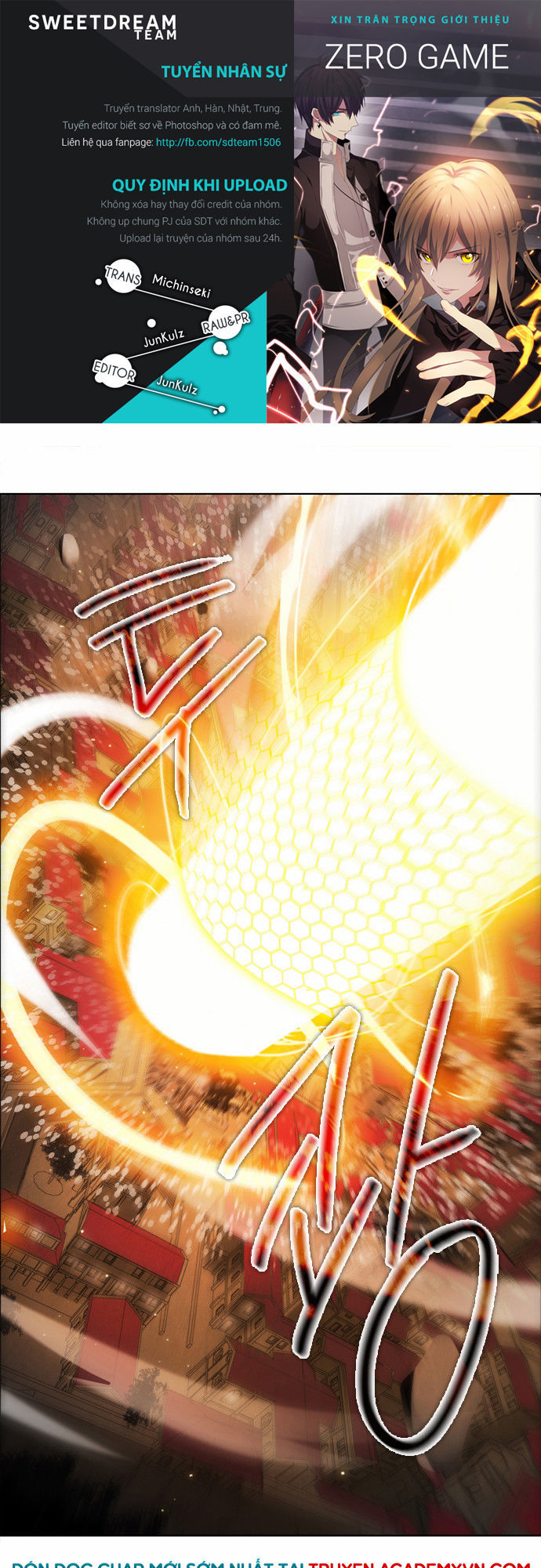 Zero Game Chap 23 - Next Chap 24