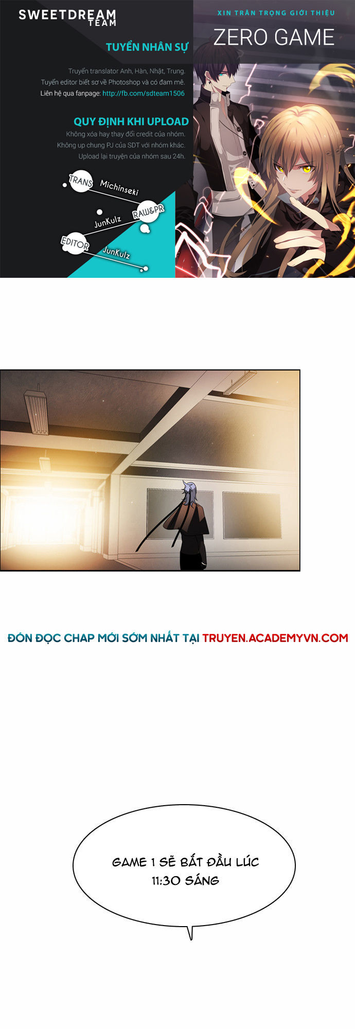 Zero Game Chap 24 - Next Chap 25