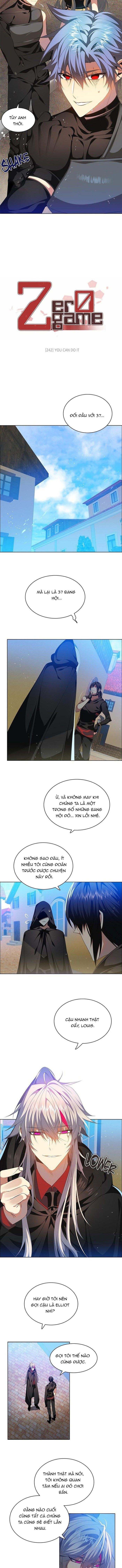 Zero Game Chap 242 - Next Chap 243