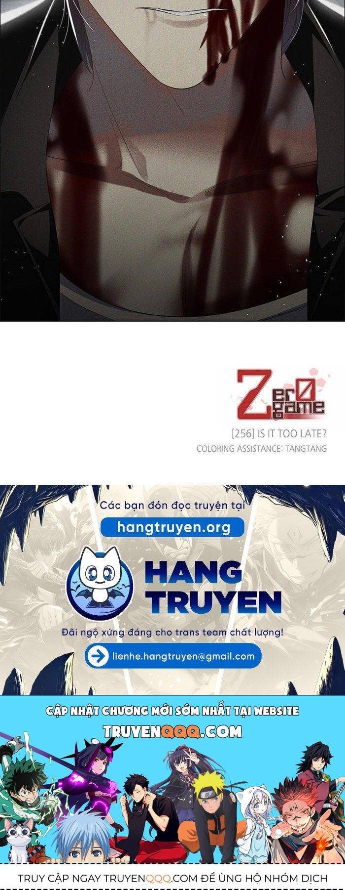 Zero Game Chap 256 - Next Chap 257