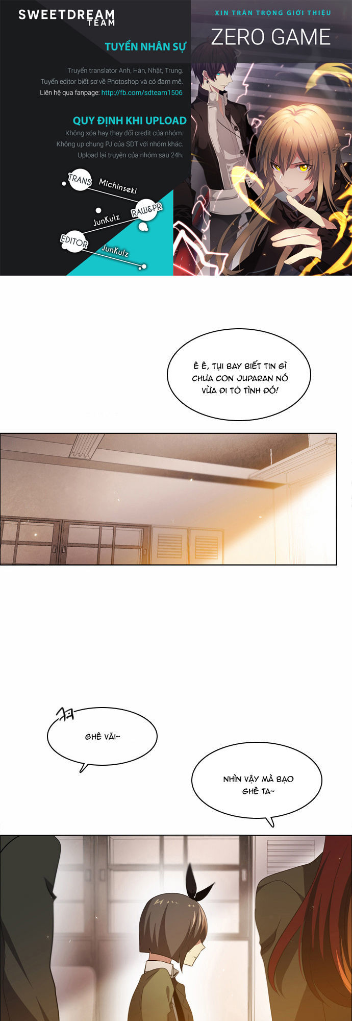 Zero Game Chap 27 - Next Chap 28