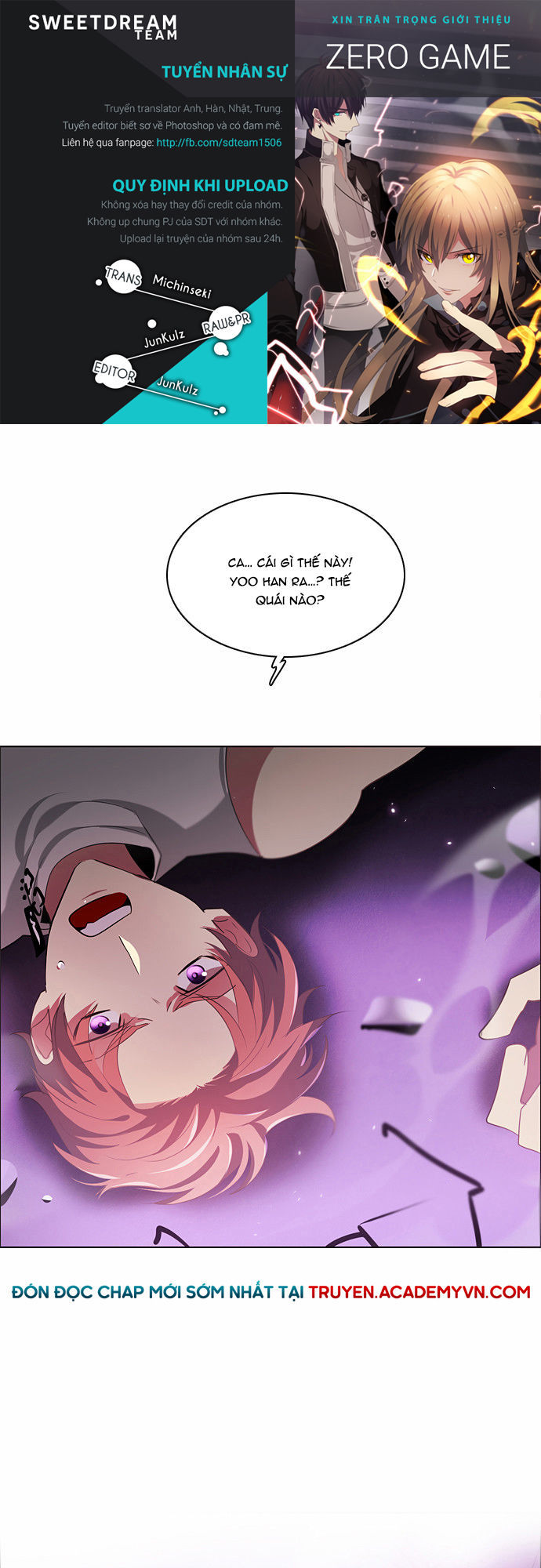 Zero Game Chap 30 - Next Chap 31