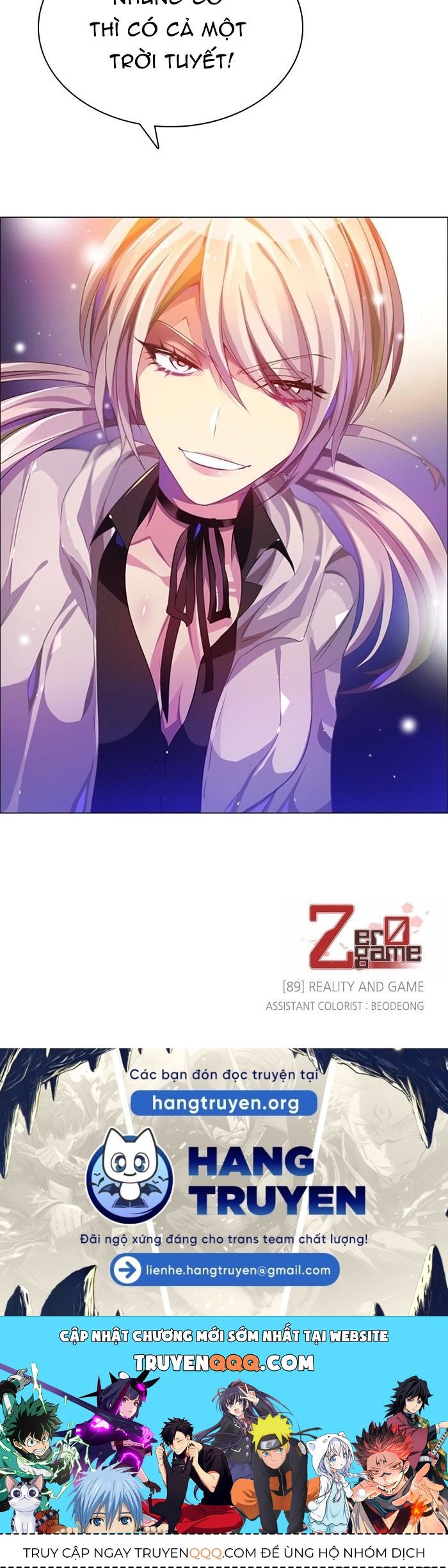 Zero Game Chap 89 - Next Chap 90