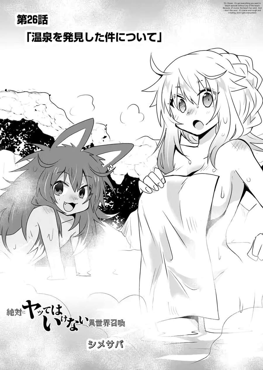 Zettai Ni Yatte Wa Ikenai Isekai Shoukan Chap 27 - Next Chap 28